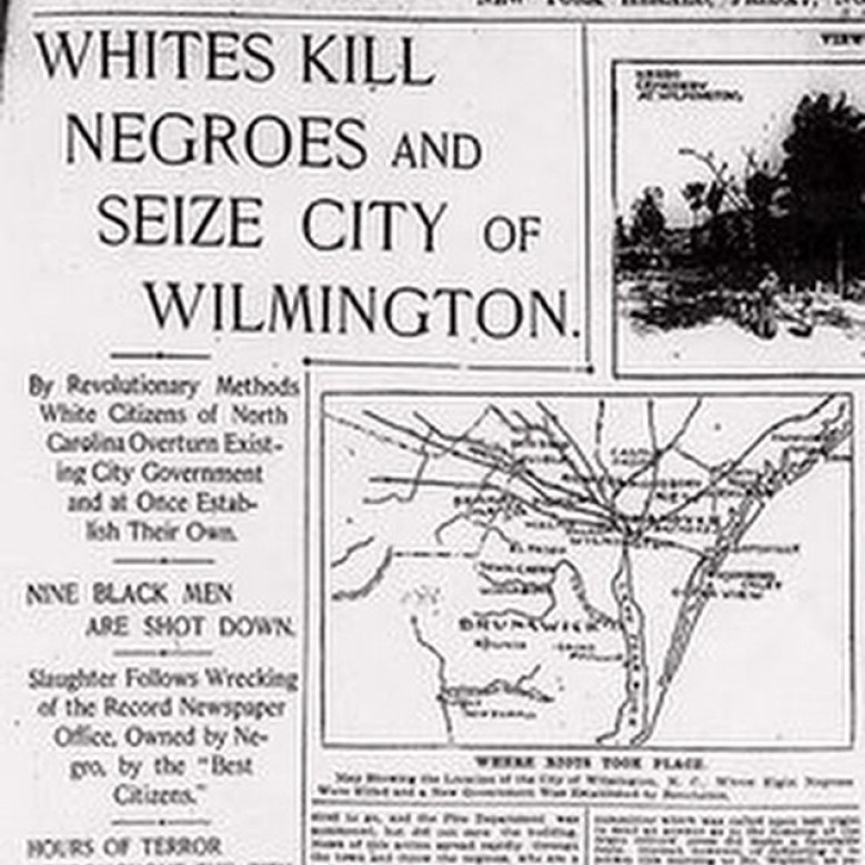 Wilmington massacre, NC