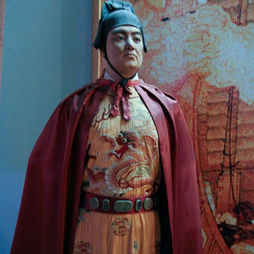 Statue of Zheng He in the Quanzhou Maritime Museum